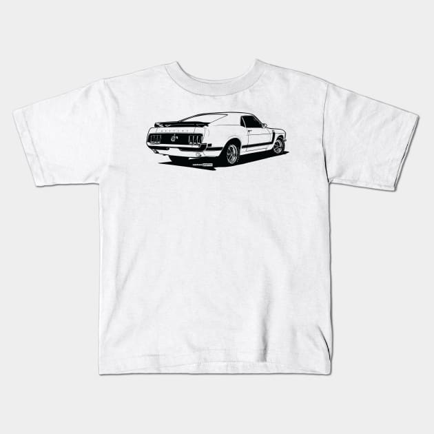 Camco Car Kids T-Shirt by CamcoGraphics